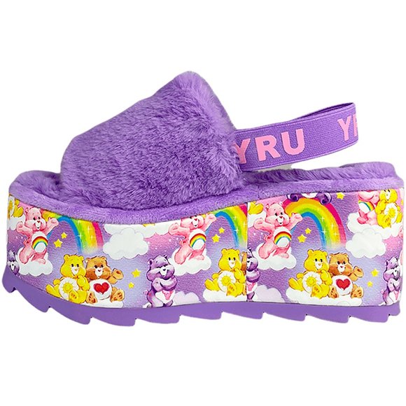 YRU Qozii Care Bear Platform Sandals - Picture 3 of 4